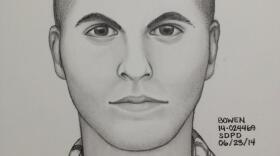 A police sketch of a suspect in two attacks against women in North Park on June 17 and 21. 