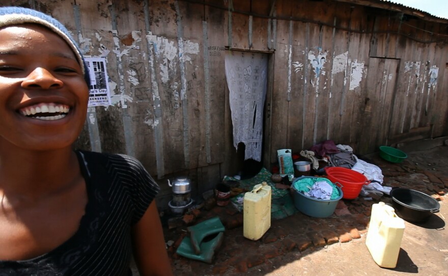 Irene lives in a fishing village in Uganda where the rate of HIV infection is 43 percent.