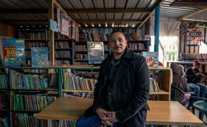 Terence Crowster, who has been an avid reader since he was young, solicited donations to start the Hot-Spot Library in Scottsville, Cape Town, so kids would have a safe place to connect with books.