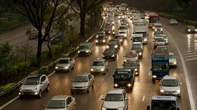 An increase in vehicles miles traveled is a sure sign of an improving economy, but also more traffic jams and greenhouse emissions.  