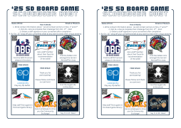 San Diego Board Game Store Scavenger Hunt