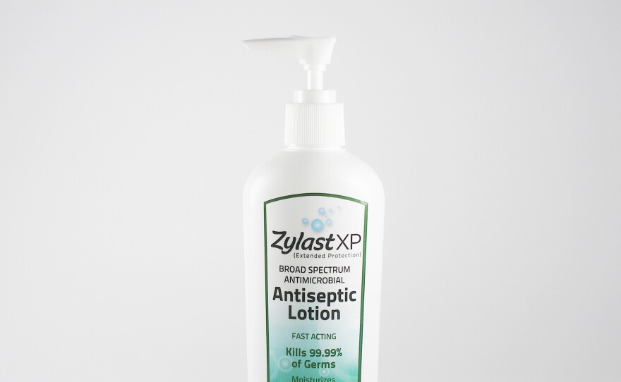 The germ-killer Zylast was cited for its long-lasting protection by the Fighting Ebola Grand Challenge.