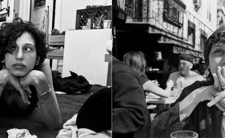 Leslie (left) 1985; Leslie (right) 1994