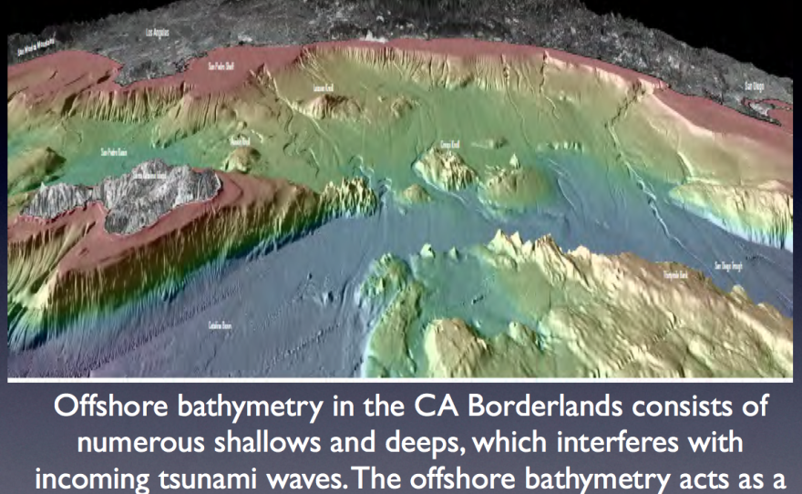 Graphic from Scripps Institution of Oceanography research into seismic and tsunamic threats to the San Onofre site. Feb 2017