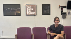 Carly Topazio, founder and choreographer of The Rosin Box Project, at rehearsals for "Ghost Light Masquerade" on Oct. 7, 2026.