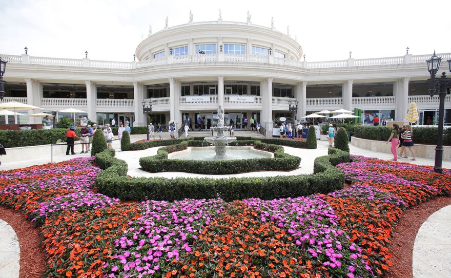 In this March 7, 2015, file photo, the Trump National Doral clubhouse is seen in Doral, Fla.