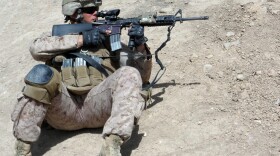 Camp Pendleton Marine in Afghanistan