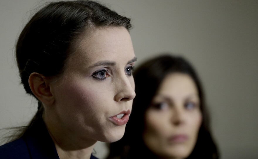Former gymnast Rachael Denhollander was the first woman to file a criminal complaint against Larry Nassar, the former doctor for USA Gymnastics. Nassar has admitted to sexually assaulting minors.