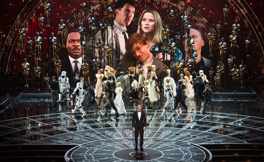 Neil Patrick Harris had a fabulous opening number at the 87th annual Academy Awards (which included Stormtroopers on a stage that from above looked like the plans for the Death Star) and then it was all downhill from there, Feb. 22, 2015.