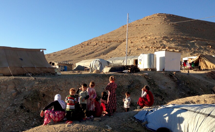Members of Iraq's Yazidi minority spent last winter on Mt. Sinjar, passing up the opportunity to escape an ISIS siege even when a path was opened. Last week, ISIS was pushed further away when U.S.-backed Kurdish forces retook Sinjar city.