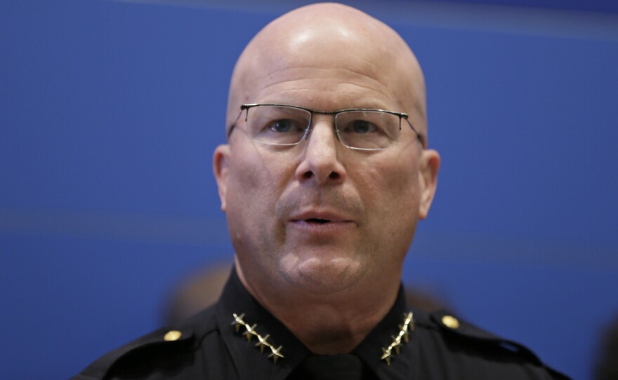 San Francisco Police Chief Greg Suhr resigned on Thursday after losing the support of Mayor Ed Lee, who had backed him despite several racially-charged incidents in the department.