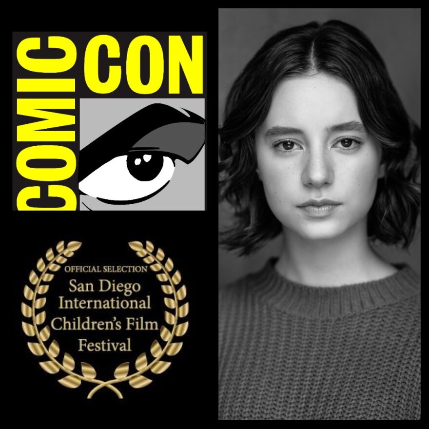 Filmmaker and author EsaBella Strickland, 18, a leading global voice among neurodivergent creatives and will have films in the San Diego International Children's' Film Festival at Comic-Con.