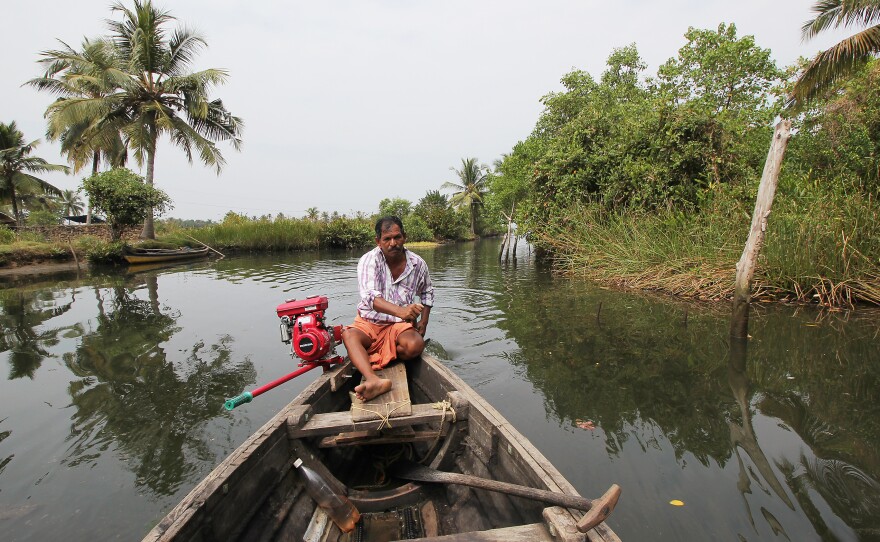 Local fisherman and tour guide to Wilbur, Mr. Kamalan.