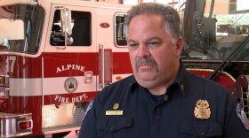 Alpine Fire Protection District Chief Bill Paskle, Nov. 4, 2019.
