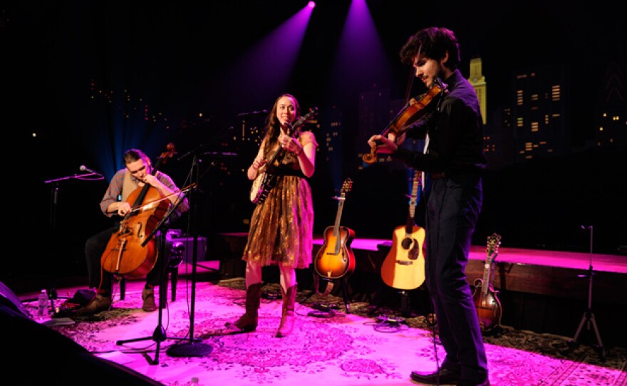 Multi-instrumentalist Sarah Jarosz highlights her album "Build Me Up From Bones."