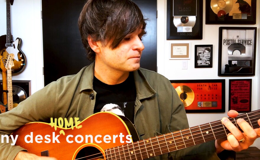 Ben Gibbard plays a Tiny Desk Home concert.