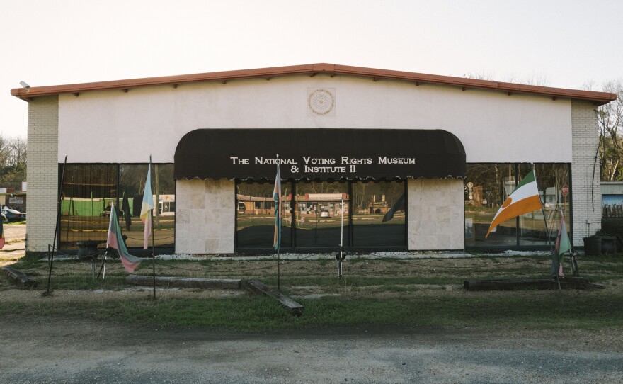 The National Voting Rights Museum and Institute in Selma. Bland co-founded the museum after her participation as a "foot soldier" in the civil rights movement.