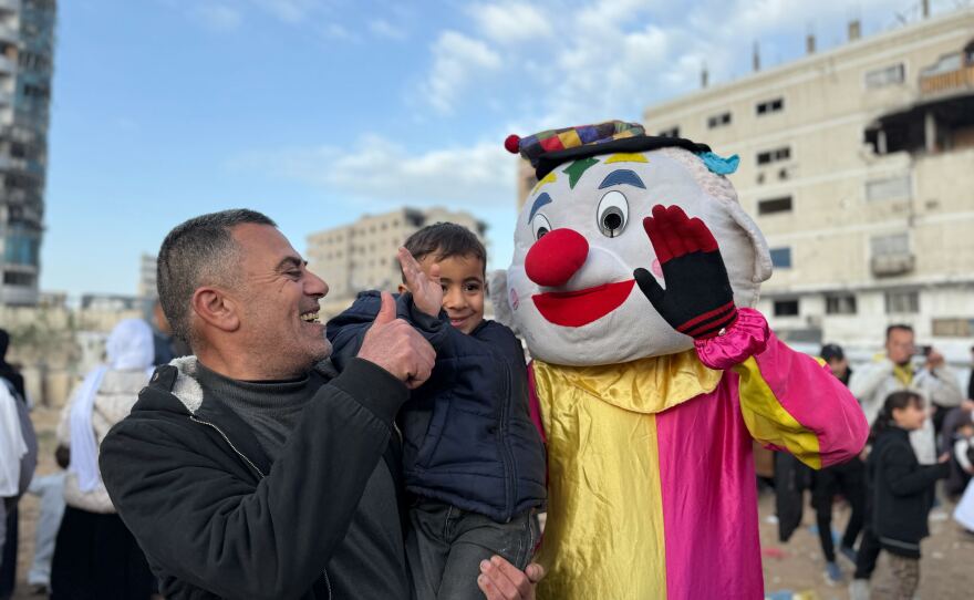 Despite continued hardship, there were glimpses of joy on Eid in Gaza on Friday.