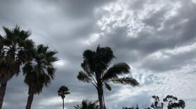 Storm clouds over El Cajon, September 4, 2019. 