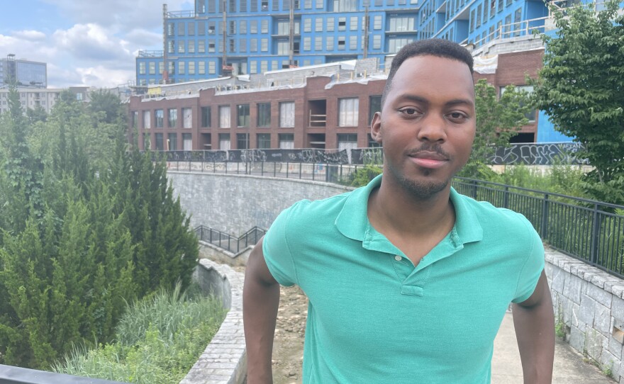 Ernest Brown heads up the Atlanta chapter of YIMBY Action, a housing advocacy organization. He says much of Atlanta is zoned for either big apartment towers downtown or single family homes. "There's nothing in between," he says. "We're really focused on what about those other options."