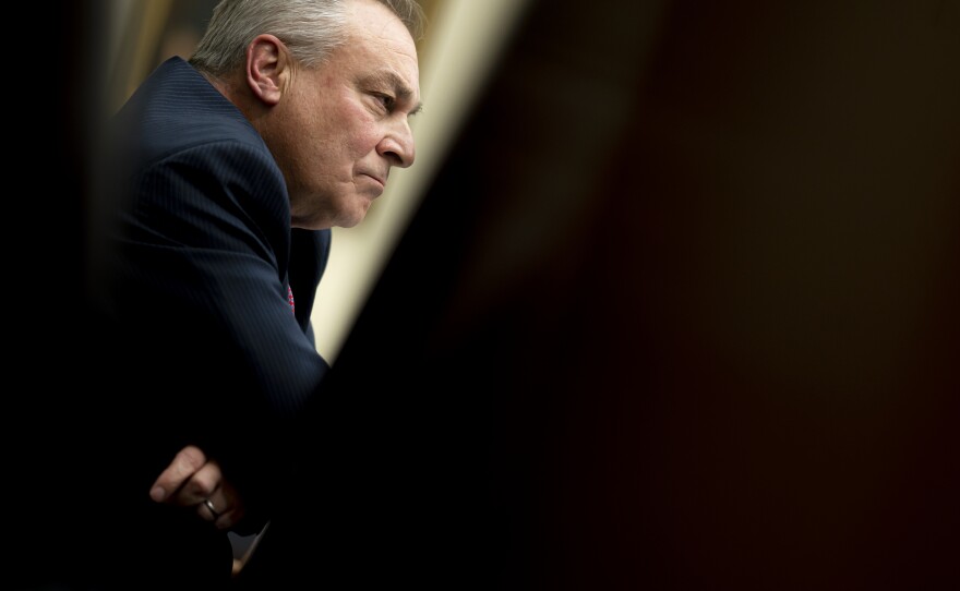 FTX's new CEO, John J. Ray III, testifies during the House Financial Services Committee hearing on the company's collapse.