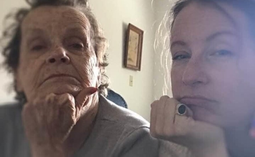 Juanita Giles and her mother, Mary Morton Giles.