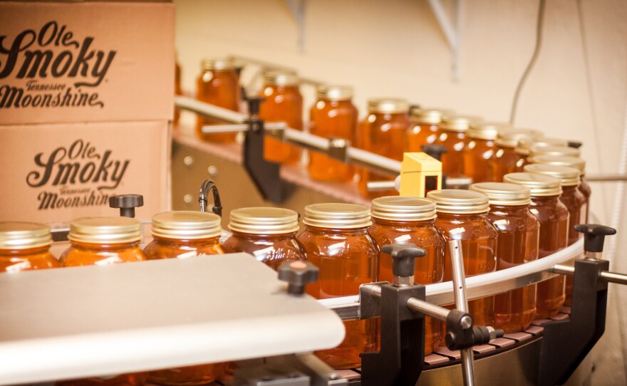 Ole Smoky has helped revitalize the local economy in Gatlinburg, Tenn. The distillery sources its corn, jars and other packaging locally and employs more than 150 people.