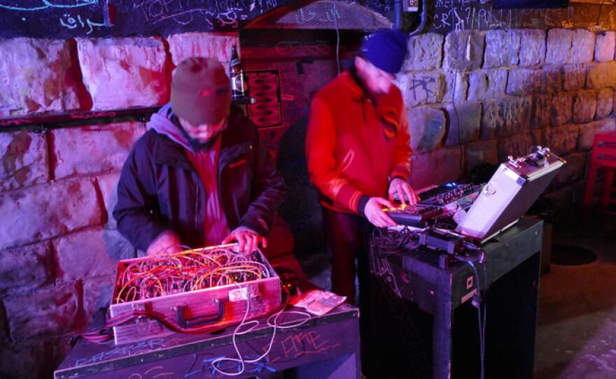Skrapez perform in Switzerland in an undated photo.