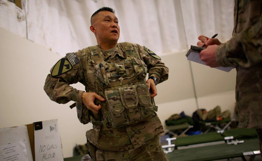 Brig. Gen. Viet Luong of the 1st Cavalry Division came to the United States in the 1970s after his family fled Vietnam in the waning days of the war there. He's now leading the effort to train Afghan soldiers to fight the Taliban.