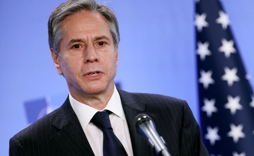 Secretary of State Antony Blinken.