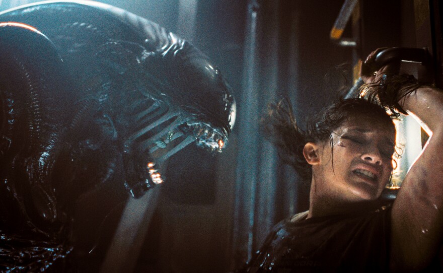 The Hollywood studios are back and 20th Century Studios will present a panel on "Alien: Romunlus" in Hall H on Friday. (2024)