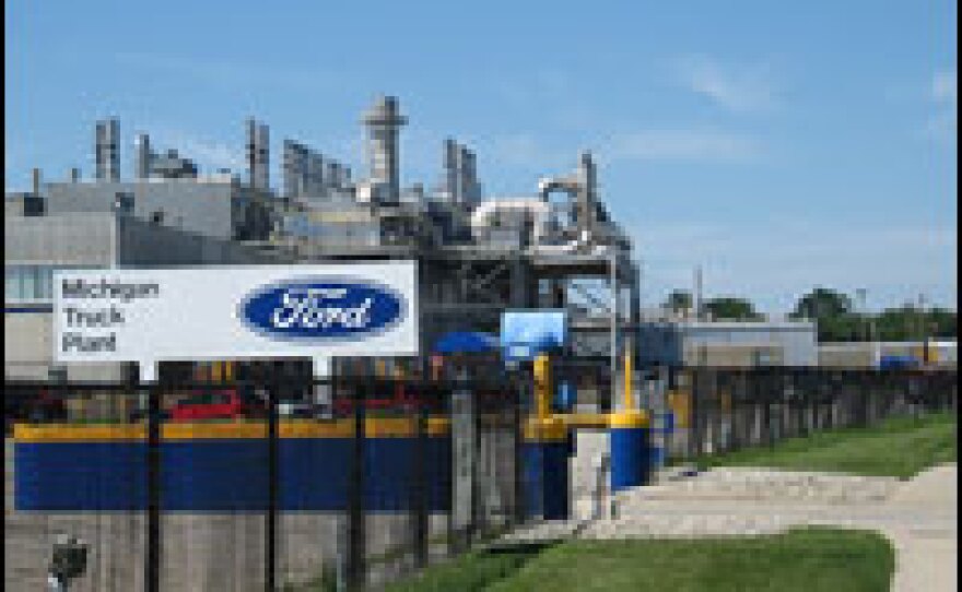 Production at the Michigan Truck Plant in Wayne, Mich., is shifting from sport utility vehicles to small cars.
