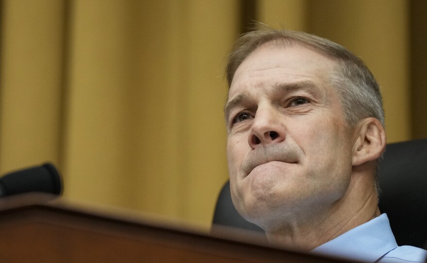 Rep. Jim Jordan chairs a House Judiciary Committee hearing on oversight of the FBI.