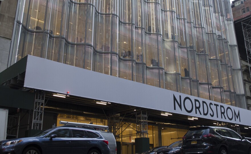 Nordstrom's new flagship store opens Thursday on 57th Street and Broadway in New York City. The store has seven floors of products and services alongside in-store restaurants and bars.