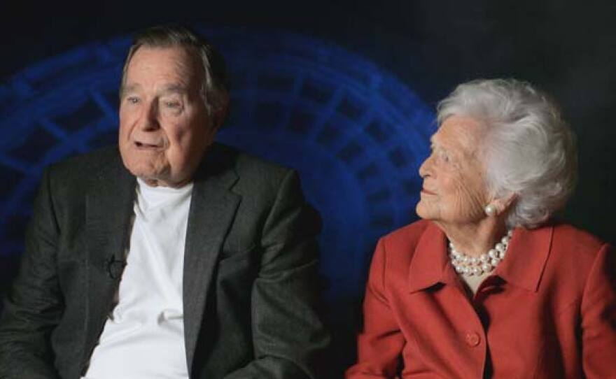 President George H. W. Bush and wife Barbara Bush reflect on Queen Elizabeth II’s long reign on the PBS biography series IN THEIR OWN WORDS.