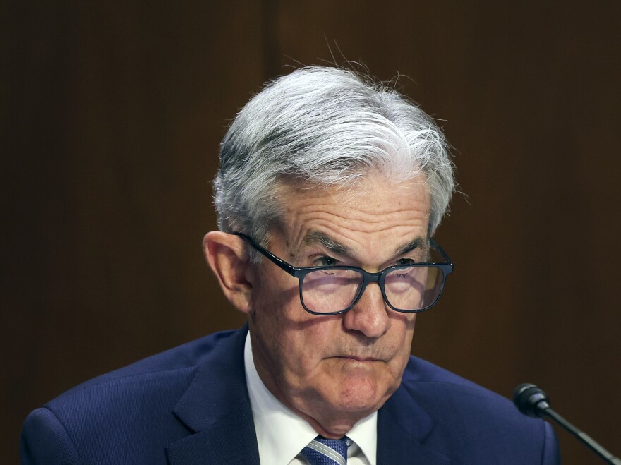 Federal Reserve Chair Jerome Powell maintains the central bank has the tools it needs to bring high inflation under control.