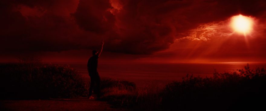 Brandon Shypkowski stars in Brendan Haley's apocalyptic "Scorch Marks." (2026)