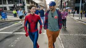 In Spider-Man: Brand New Day, Peter Parker (Tom Holland) is alone — very alone. "There's just nothing better than watching Tom play an awkward scene," says director Destin Daniel Cretton. "His comedic timing with his awkwardness, I think, is one of the most brilliant things about him. It's so relatable."