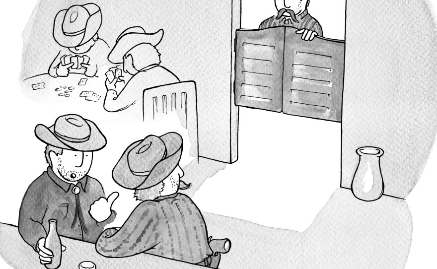 Above, Tom Toro's first cartoon picked up by <em>The New Yorker.</em> The 610th drawing he had submitted to the magazine, it was published the week of his 28th birthday.
