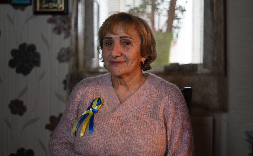 Luda Salia runs a home for the elderly in Khurvaleti, Georgia, near the boundary with South Ossetia.