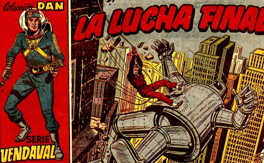 <em>Vendaval, el Capitán Invencible </em>was a comic book series created in the 1950s by Víctor Mora and Antonio Bernal.