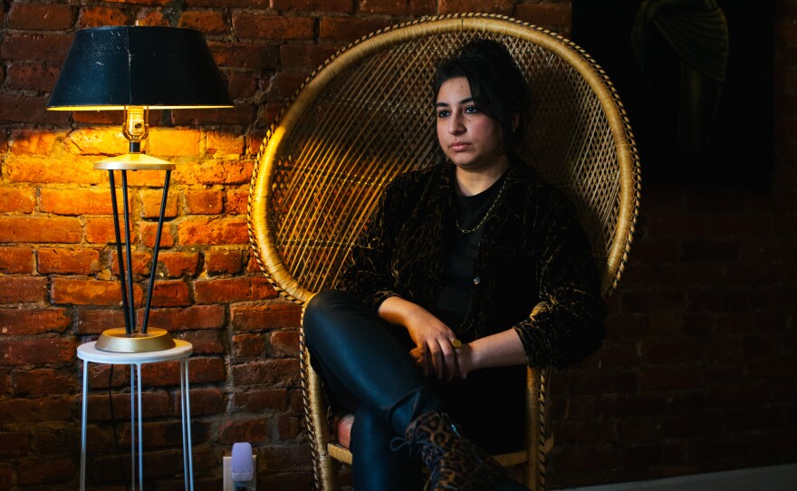 Aftab draws inspiration from what she calls her "inherited heritages" — Pakistani and Sufi traditions, jazz, folk, and minimalist music.