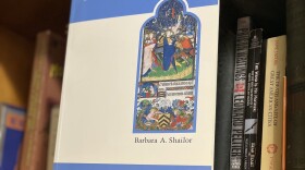 In his letter to Sarah Feldman, Bill Carver said that he hoped this copy of <em>The Medieval Book </em>would help her shape her new library collection after all her books were destroyed in a flood.