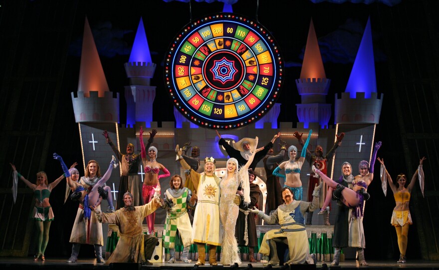 Camelot is a rather silly place in the musical production of "Spamalot"