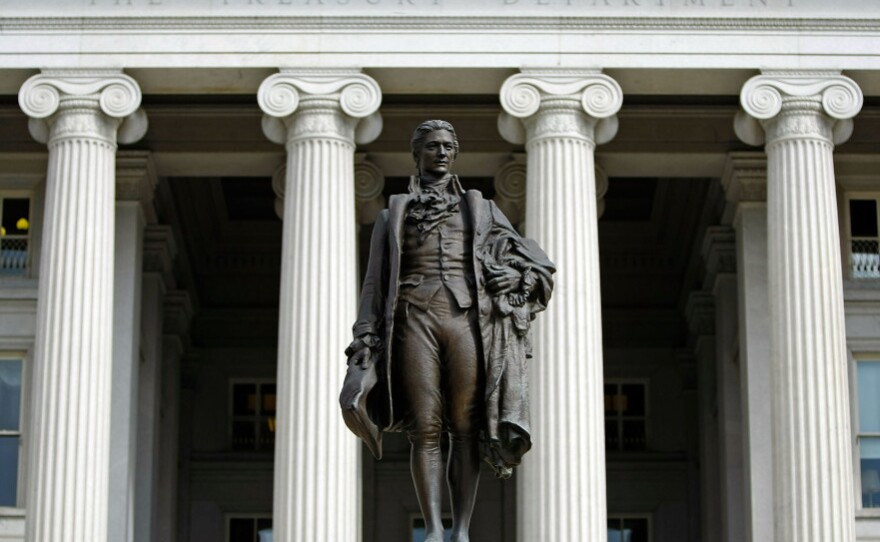 <p>Because of Alexander Hamilton's insistence that the United States pay off its debt, investors came to see the nation as a stable place to do business, biographer Ron Chernow says.</p>