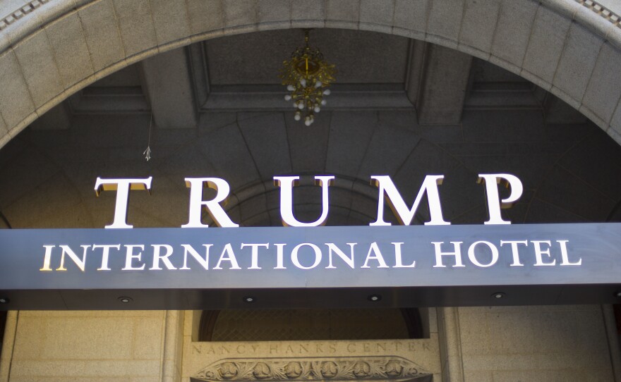 The Trump International Hotel in downtown Washington, D.C., opened in fall 2016.