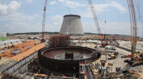 This June 13, 2014 file photo shows construction on a new nuclear reactor at Plant Vogtle power plant in Waynesboro, Ga.