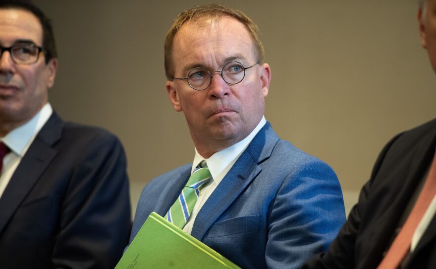 White House Chief of Staff Mick Mulvaney, pictured in September 2019.