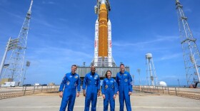 The Artemis II crew — which includes NASA astronauts Reid Wiseman (left), Victor Glover, Christina Koch, and Canadian Space Agency astronaut Jeremy Hansen — is on their way to the moon. Here's what to expect over their roughly 10-day mission.