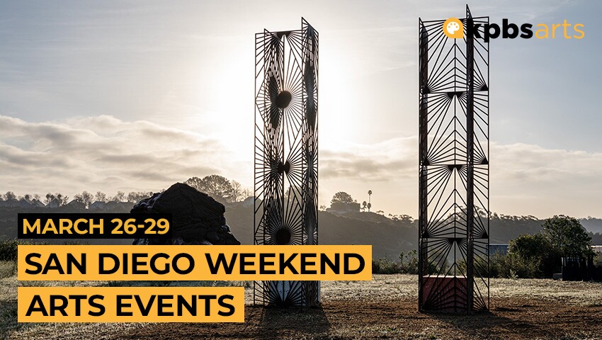 Edra Soto's sculpture "Graft" was recently installed at the ICA San Diego-North sculpture trail, shown in an undated photo.